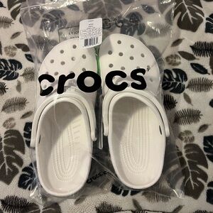 WHITE CROCS CLASSIC CLOG size 9 women